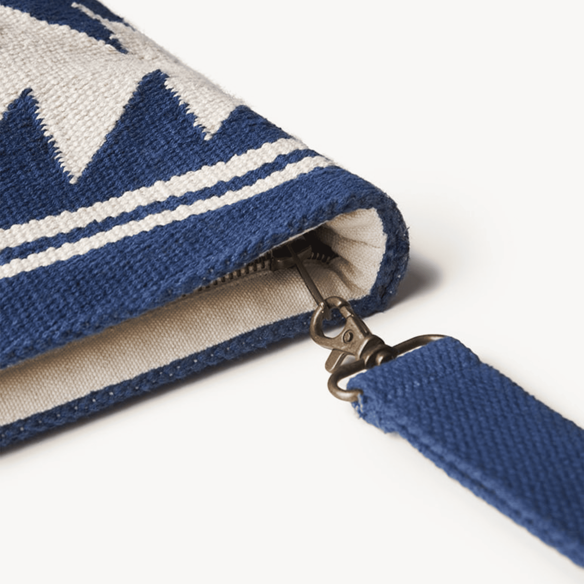 Lina Midi Clutch - Blue