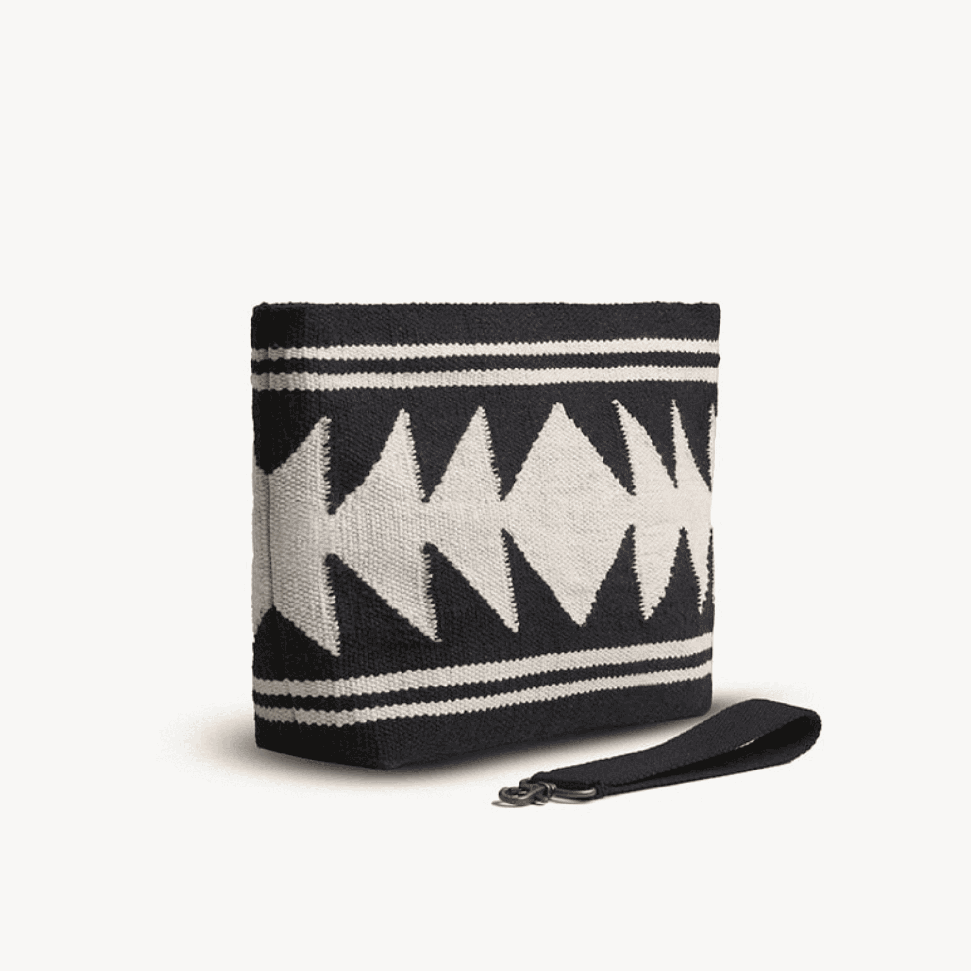 Lina Midi Clutch - Black