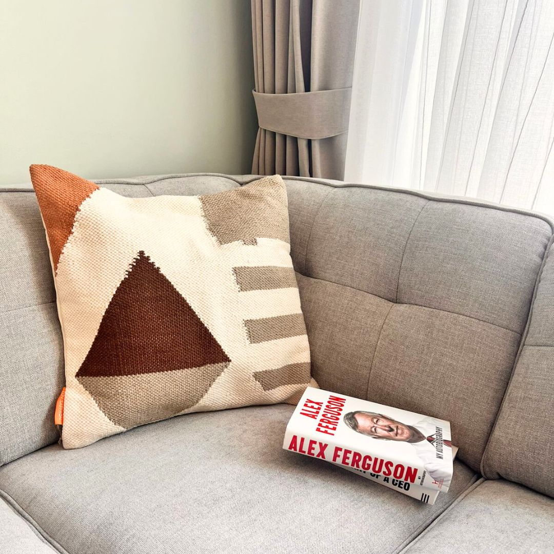 Urban Elegance Handwoven Cushion Cover 50 x 50 cm