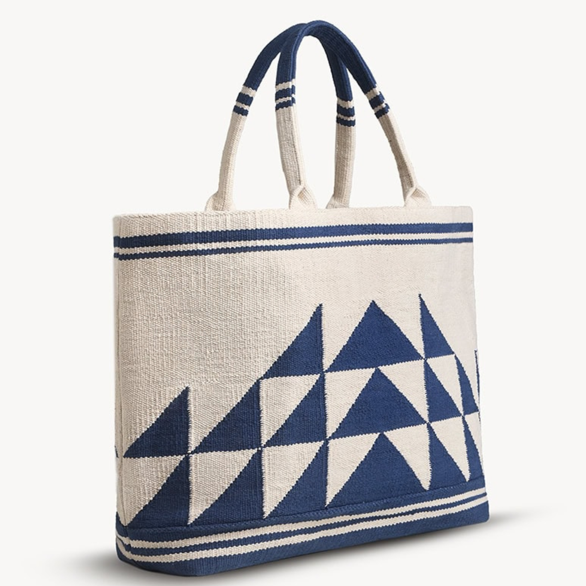 Lina Maxi Tote Bag- Blue