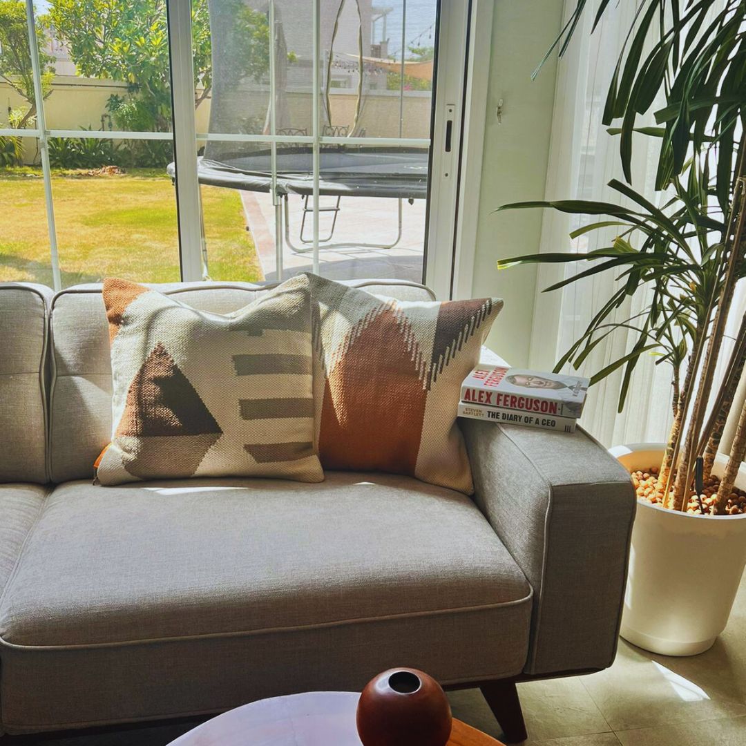 Vertical Vista Handwoven Cushion Covers 50 x 50 cm