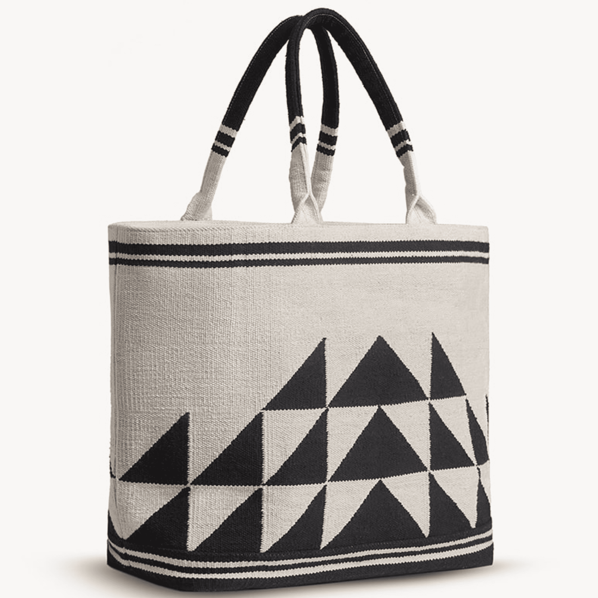 Lina Maxi Tote Bag- Black