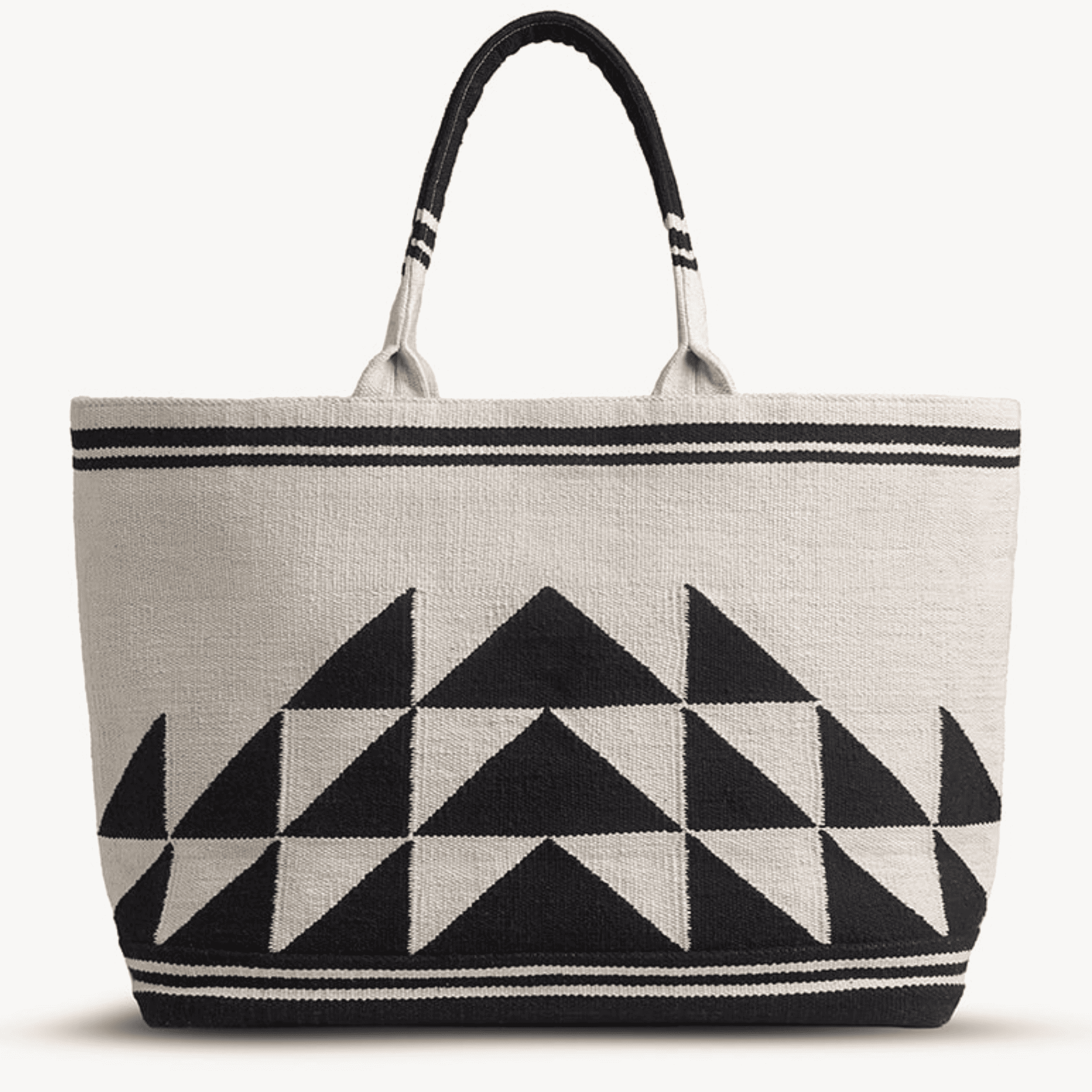Lina Maxi Tote Bag- Black