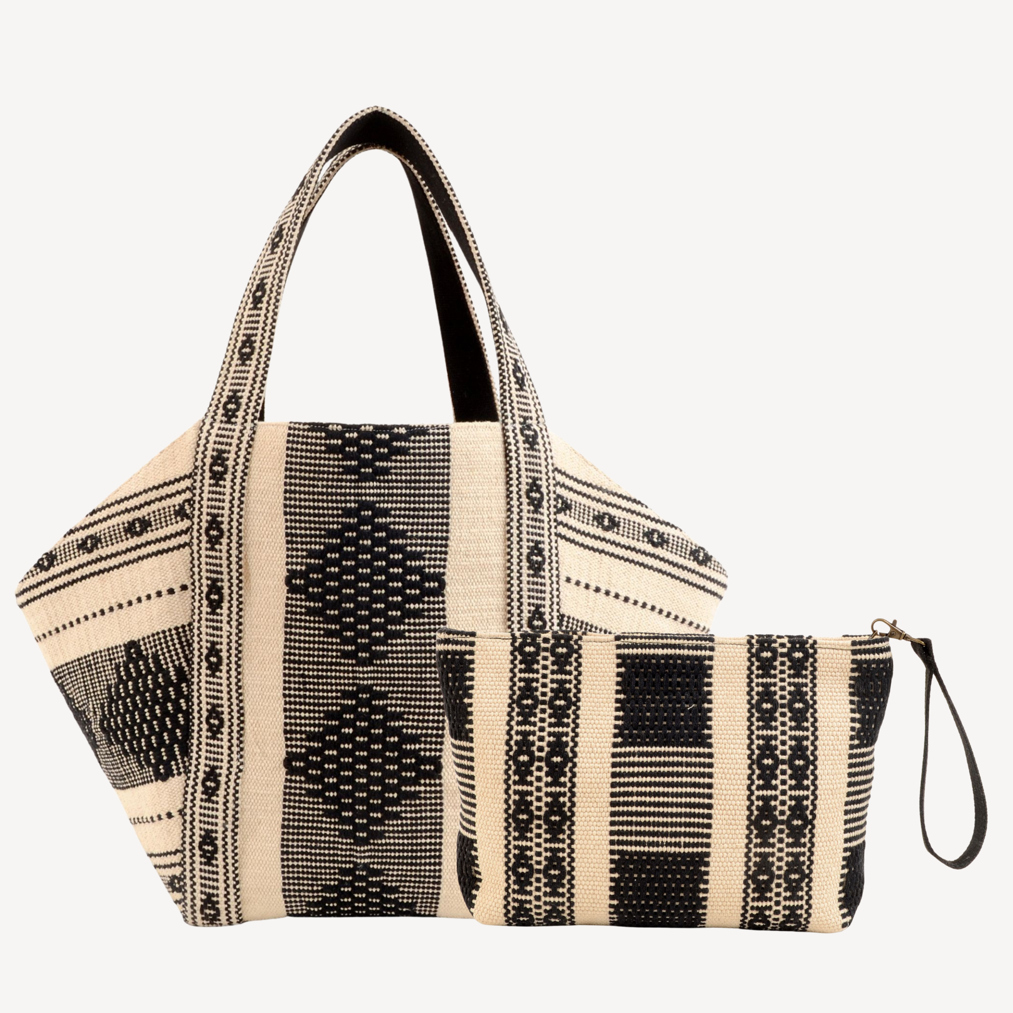 Safa Tote & Clutch Set