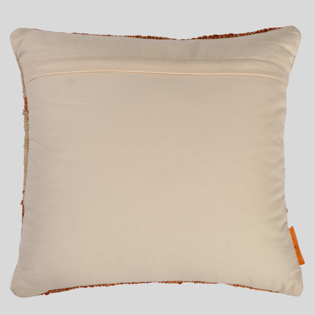 Colorblock Wave Jute Cushion Covers, 45 x 45 cm