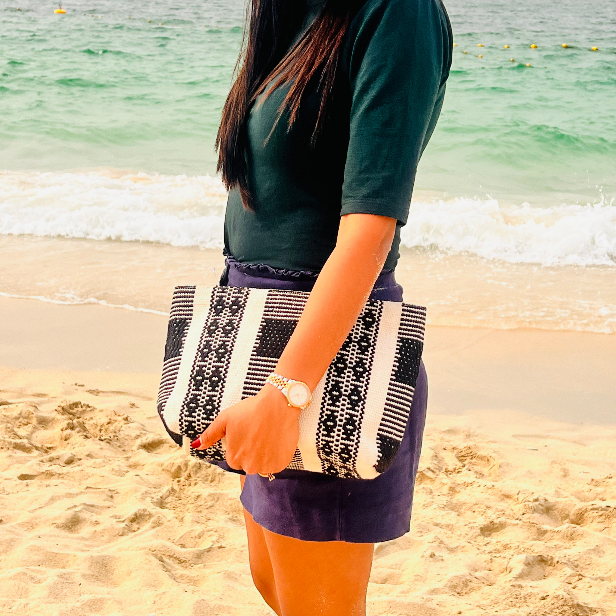 Safa Tote & Clutch Set