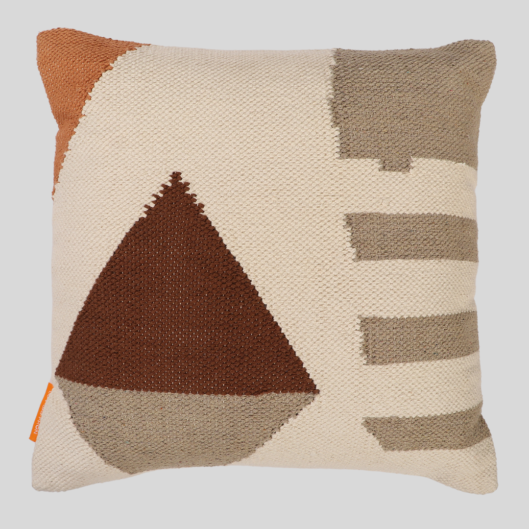 Urban Elegance & Vista Handwoven Cushion Covers, set of two (50 x 50)