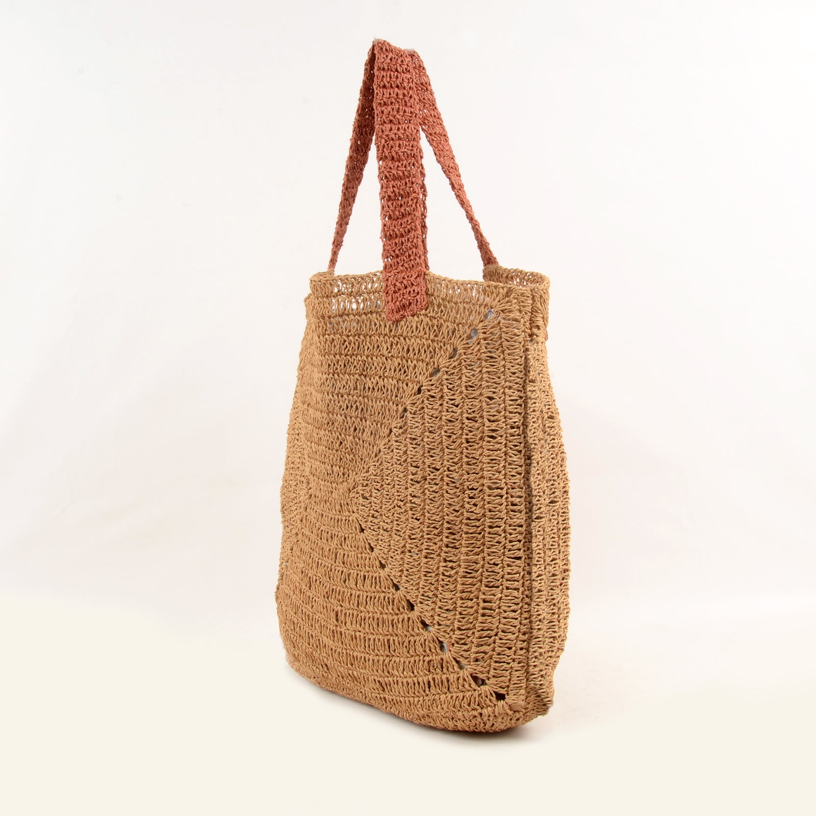 Raffia Wanderlust Tote -Handmade Women Tote Bag