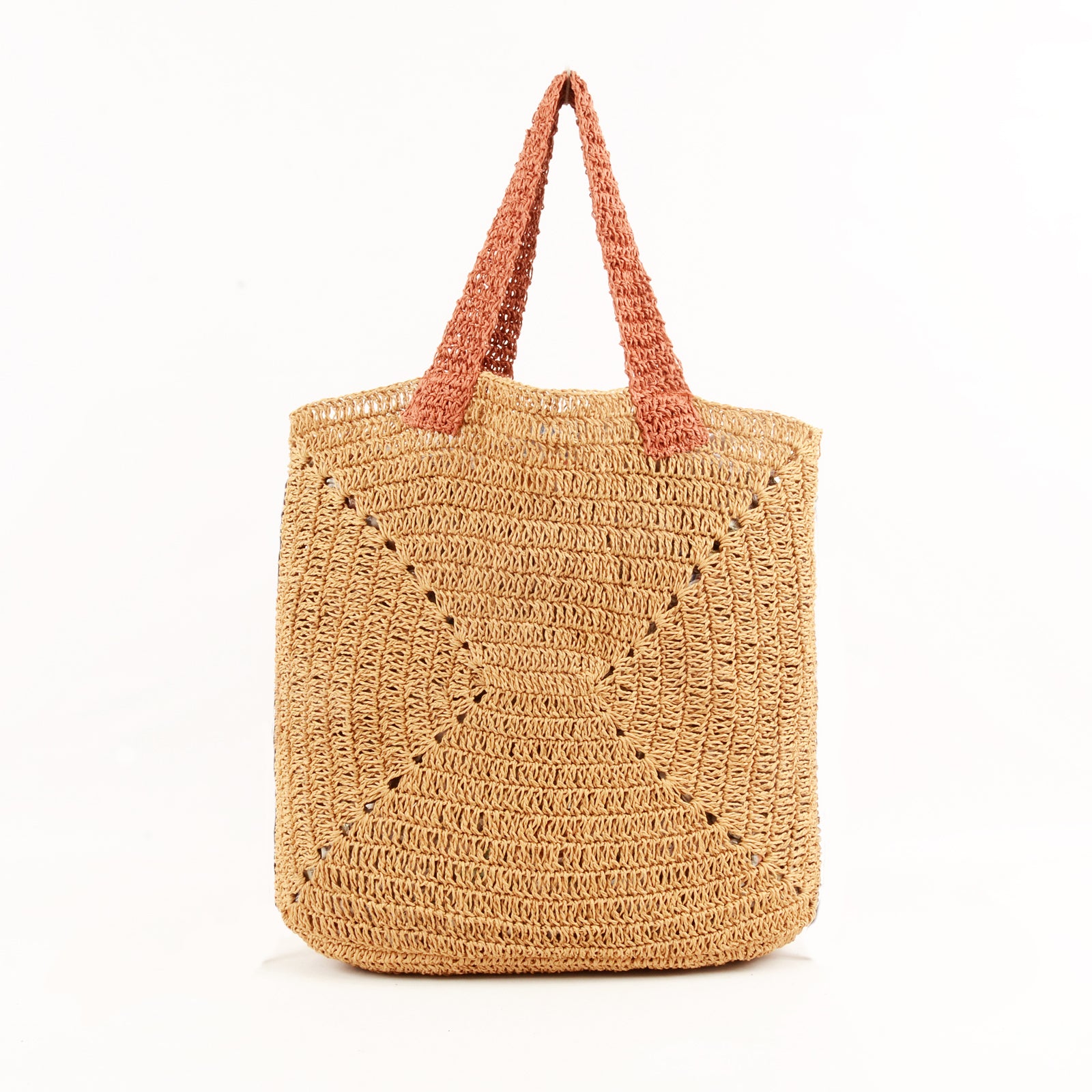 Raffia Wanderlust Tote -Handmade Women Tote Bag