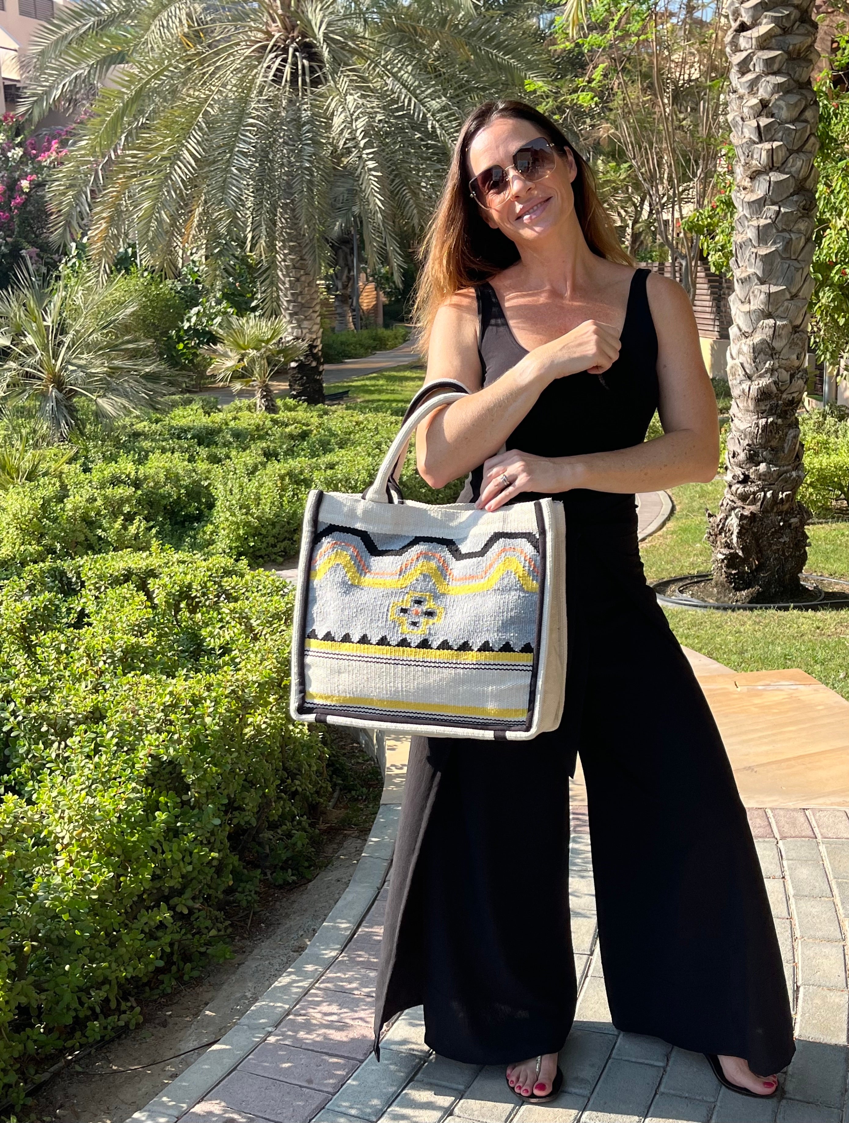 Kat + Em Pants & Tote of the Town Bag