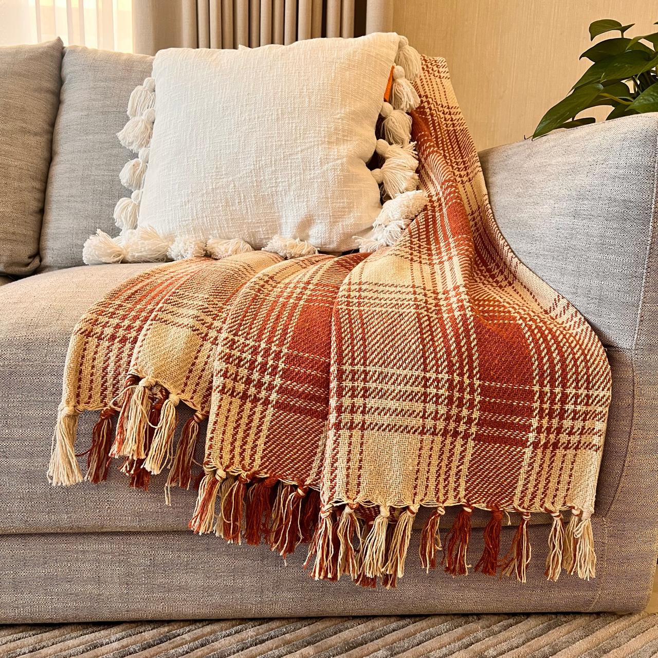 Windsor Check Throw 50" x 60" (130 x 170 cm)