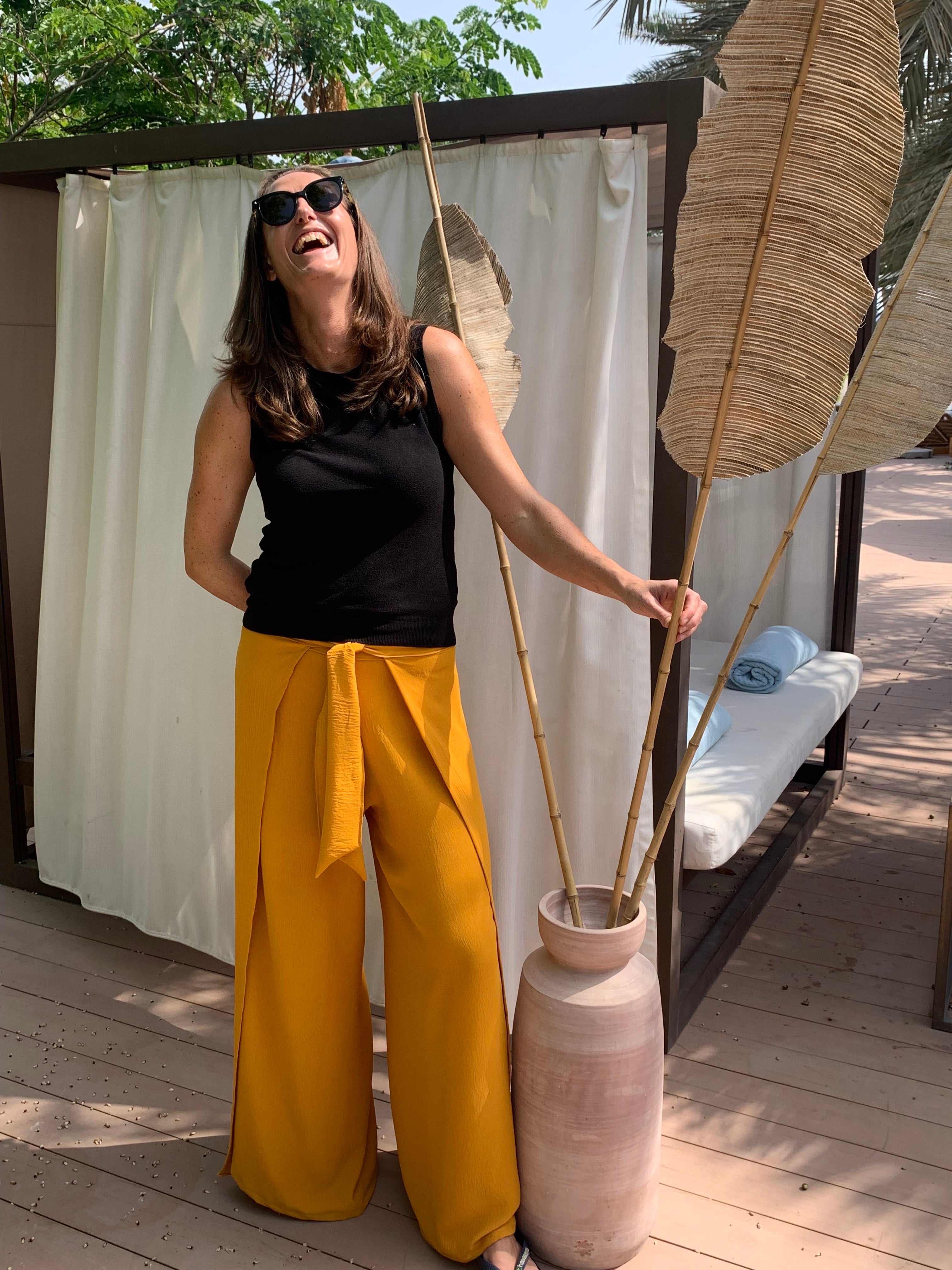 Kat + Em Pants & Tote It Easy Color Magic Tote Bag