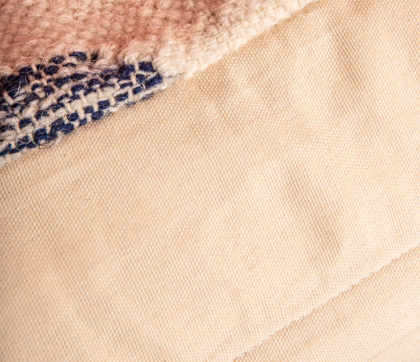 Colorblock Abstract Kilim Wool Cushion Cover 45 x 45 cm